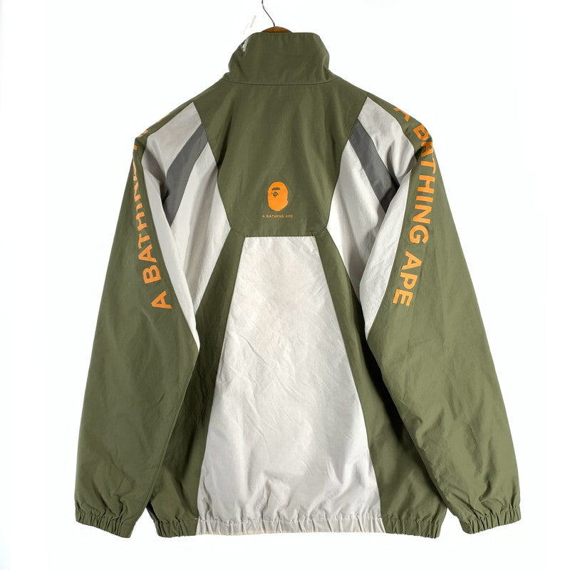 ドリズラージャケット　ブルゾン　M アベイシングエイプ 00s 黒　スポジャケ APE® BATHING A ジャケット・アウター