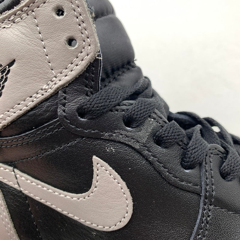 【中古品】【レディース】 NIKE ナイキ 575441-013 GS AIR JORDAN 1 RETRO HIGH OG BG SHADOW エア ジョーダン 1 レトロ ハイ スニーカー 靴 166-260518-mh-11-fuzh サイズ：24cm カラー：ブラック グレー 万代Net店