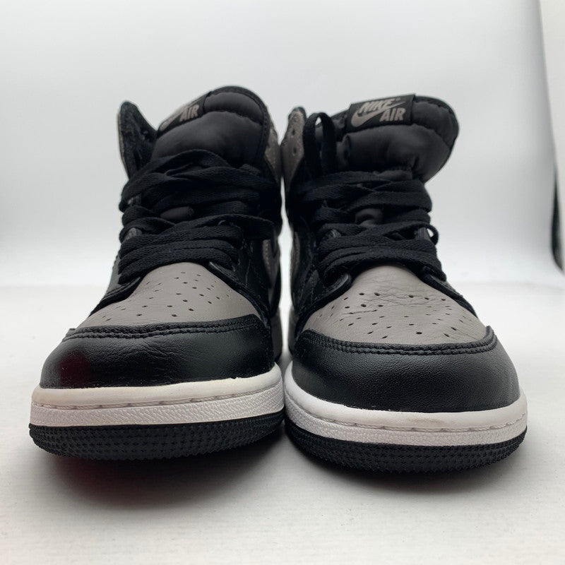 【中古品】【レディース】 NIKE ナイキ 575441-013 GS AIR JORDAN 1 RETRO HIGH OG BG SHADOW エア ジョーダン 1 レトロ ハイ スニーカー 靴 166-260518-mh-11-fuzh サイズ：24cm カラー：ブラック グレー 万代Net店