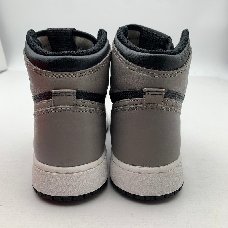 【中古品】【レディース】 NIKE ナイキ 575441-013 GS AIR JORDAN 1 RETRO HIGH OG BG SHADOW エア ジョーダン 1 レトロ ハイ スニーカー 靴 166-260518-mh-11-fuzh サイズ：24cm カラー：ブラック グレー 万代Net店