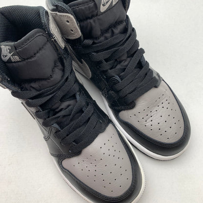 【中古品】【レディース】 NIKE ナイキ 575441-013 GS AIR JORDAN 1 RETRO HIGH OG BG SHADOW エア ジョーダン 1 レトロ ハイ スニーカー 靴 166-260518-mh-11-fuzh サイズ：24cm カラー：ブラック グレー 万代Net店