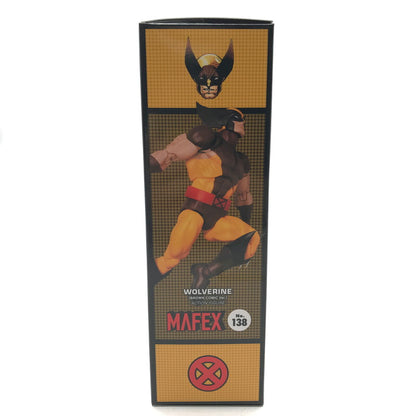 【中古美品】 未開封 MAFEX マフェックス WOLVERINE (BROWN COMIC Ver.)-ウルヴァリン ブラウンコミックバージョン- フィギュア 055-260529-ky-08-fuzh 万代Net店