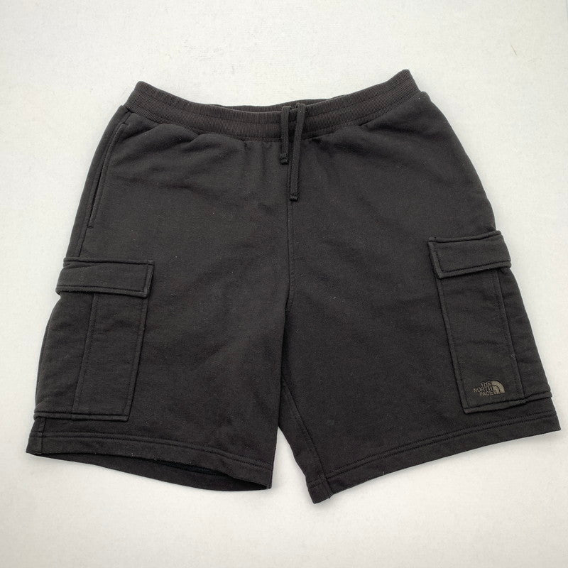 【中古品】【メンズ】 THE NORTH FACE ノースフェイス NB42450 SWEAT CARGO SHORT スウェット カーゴ ショート パンツ ボトムス 古着 155-260524-mh-06-fuz サイズ：M カラー：ブラック 万代Net店