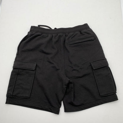 【中古品】【メンズ】 THE NORTH FACE ノースフェイス NB42450 SWEAT CARGO SHORT スウェット カーゴ ショート パンツ ボトムス 古着 155-260524-mh-06-fuz サイズ：M カラー：ブラック 万代Net店