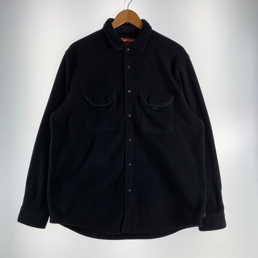 【中古品】【メンズ】 SUPREME シュプリーム POLARTEC FLEECE SIHT ポーラテックフリースジャケット 149-260522-ny-03-fuz サイズ：L カラー：ブラック 万代Net店