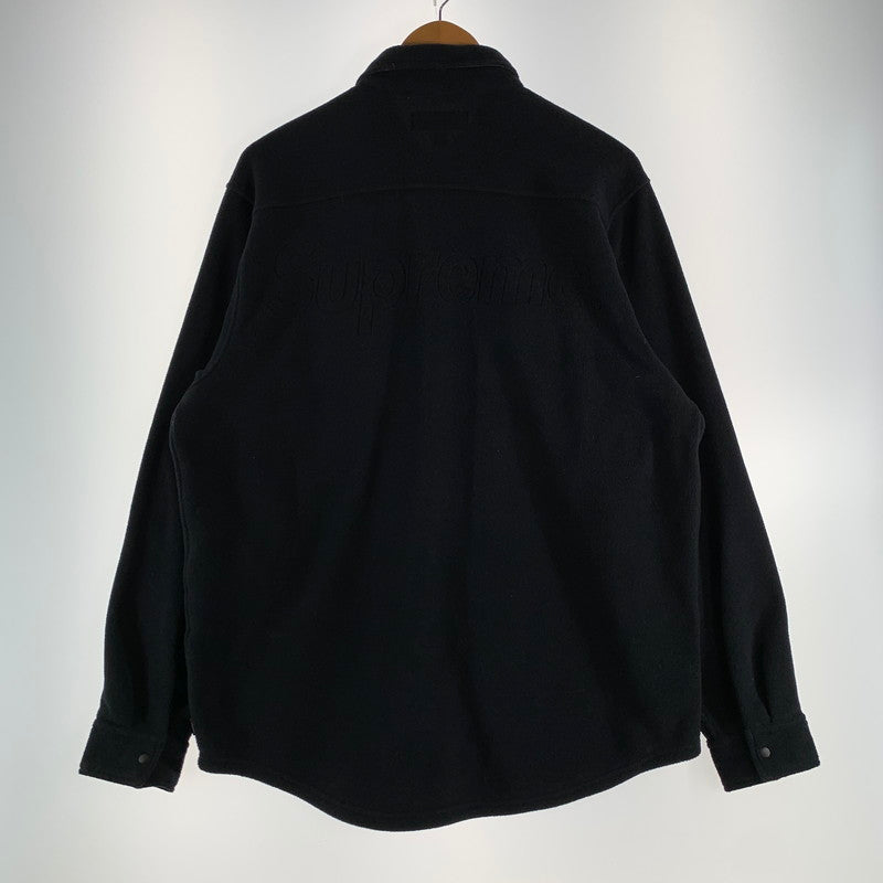 【中古品】【メンズ】 SUPREME シュプリーム POLARTEC FLEECE SIHT ポーラテックフリースジャケット 149-260522-ny-03-fuz サイズ：L カラー：ブラック 万代Net店