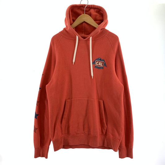 【中古品】【メンズ】 CALLE キャリー PULLOVER PARKER プルオーバー パーカー フーディー ※使用感有 142-261020-vt-93-fuzh サイズ：L カラー：オレンジ 万代Net店