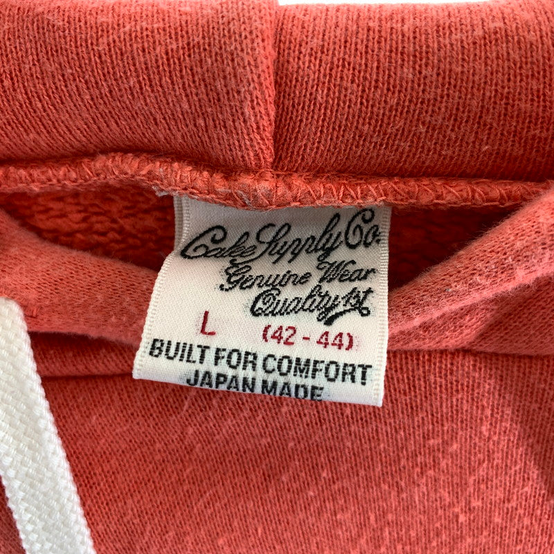 【中古品】【メンズ】 CALLE キャリー PULLOVER PARKER プルオーバー パーカー フーディー ※使用感有 142-261020-vt-93-fuzh サイズ：L カラー：オレンジ 万代Net店