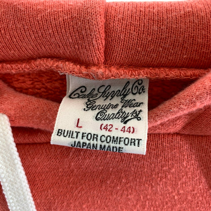 【中古品】【メンズ】 CALLE キャリー PULLOVER PARKER プルオーバー パーカー フーディー ※使用感有 142-261020-vt-93-fuzh サイズ：L カラー：オレンジ 万代Net店