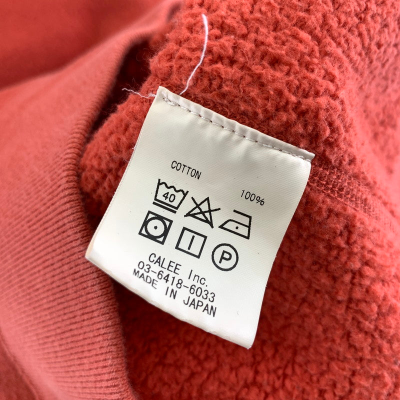 【中古品】【メンズ】 CALLE キャリー PULLOVER PARKER プルオーバー パーカー フーディー ※使用感有 142-261020-vt-93-fuzh サイズ：L カラー：オレンジ 万代Net店