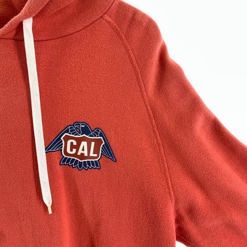 【中古品】【メンズ】 CALLE キャリー PULLOVER PARKER プルオーバー パーカー フーディー ※使用感有 142-261020-vt-93-fuzh サイズ：L カラー：オレンジ 万代Net店
