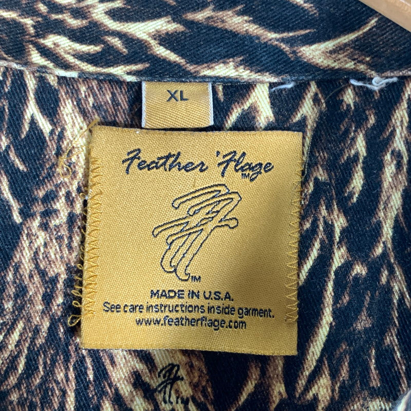 【中古品】【メンズ】 FEATHER FLAGE フェザーフレージ 145-260522-ny-04-fuz サイズ：XL カラー：カモフラ 万代Net店