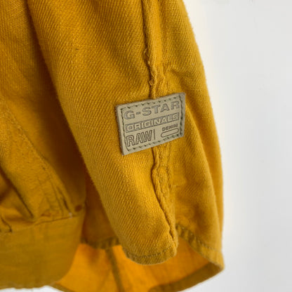 【中古品】【メンズ】 G-STAR RAW ジースター ロゥ 長袖シャツ イエロー SIZE:M ※ほつれあり 141-260920-io-25-fuzh 万代Net店