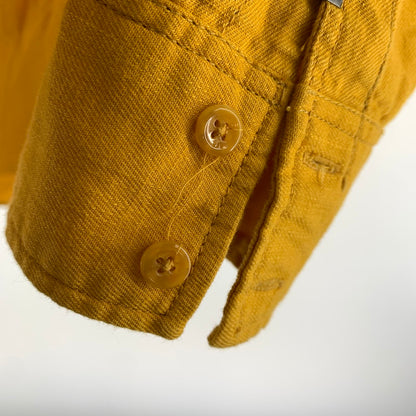 【中古品】【メンズ】 G-STAR RAW ジースター ロゥ 長袖シャツ イエロー SIZE:M ※ほつれあり 141-260920-io-25-fuzh 万代Net店