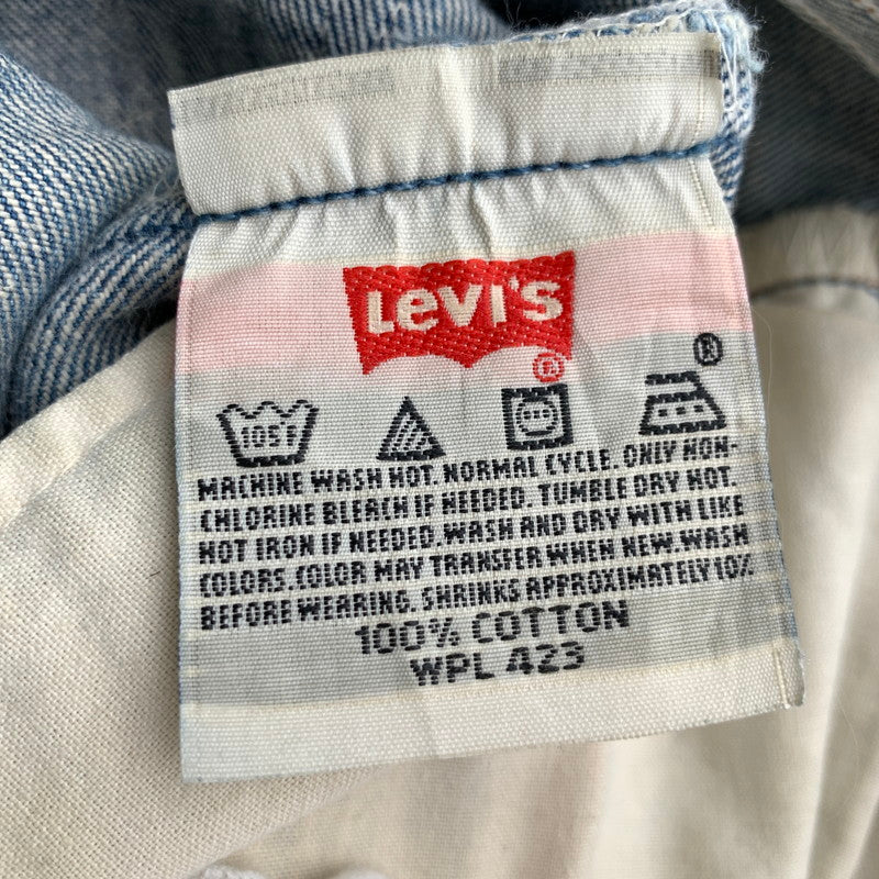 【中古品】【メンズ】 LEVI'Sリーバイス DENIM PANT デニムパンツ リメイク 裏977 156-260522-ny-12-fuz サイズ：32×32 カラー：ブルー 万代Net店
