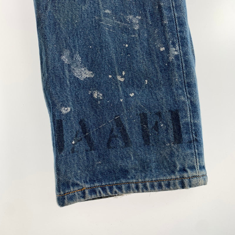 【中古品】【メンズ】 LEVI'Sリーバイス DENIM PANT デニムパンツ リメイク 裏977 156-260522-ny-12-fuz サイズ：32×32 カラー：ブルー 万代Net店