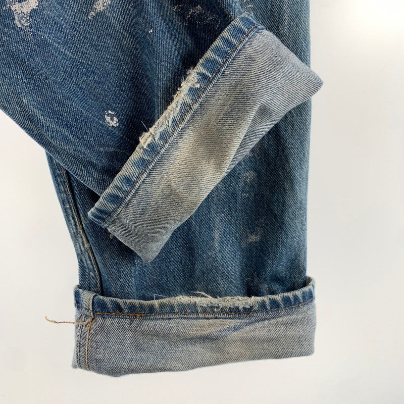 【中古品】【メンズ】 LEVI'Sリーバイス DENIM PANT デニムパンツ リメイク 裏977 156-260522-ny-12-fuz サイズ：32×32 カラー：ブルー 万代Net店