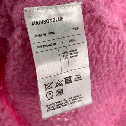 【中古品】【レディース】 MADISONBLUE マディソンブルー LOOSE PO MOHAIR ルーズピーオーモヘア 170-260522-ny-05-fuz サイズ：S カラー：ピンク 万代Net店