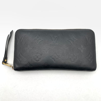 【中古品】【メンズ】 LOUIS VUITTON ルイヴィトン M61864 モノグラム アンプラント ジッピーウォレット 長財布 財布 179-260524-mh-02-fuz カラー：ブラック 万代Net店