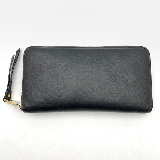 【中古品】【メンズ】 LOUIS VUITTON ルイヴィトン M61864 モノグラム アンプラント ジッピーウォレット 長財布 財布 179-260524-mh-02-fuz カラー：ブラック 万代Net店