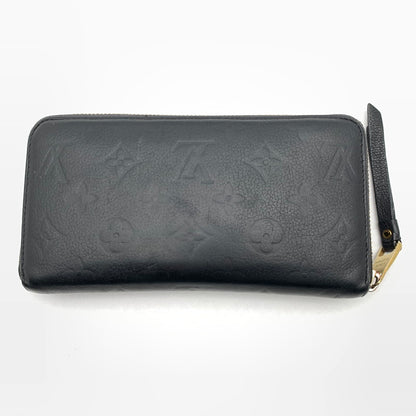 【中古品】【メンズ】 LOUIS VUITTON ルイヴィトン M61864 モノグラム アンプラント ジッピーウォレット 長財布 財布 179-260524-mh-02-fuz カラー：ブラック 万代Net店