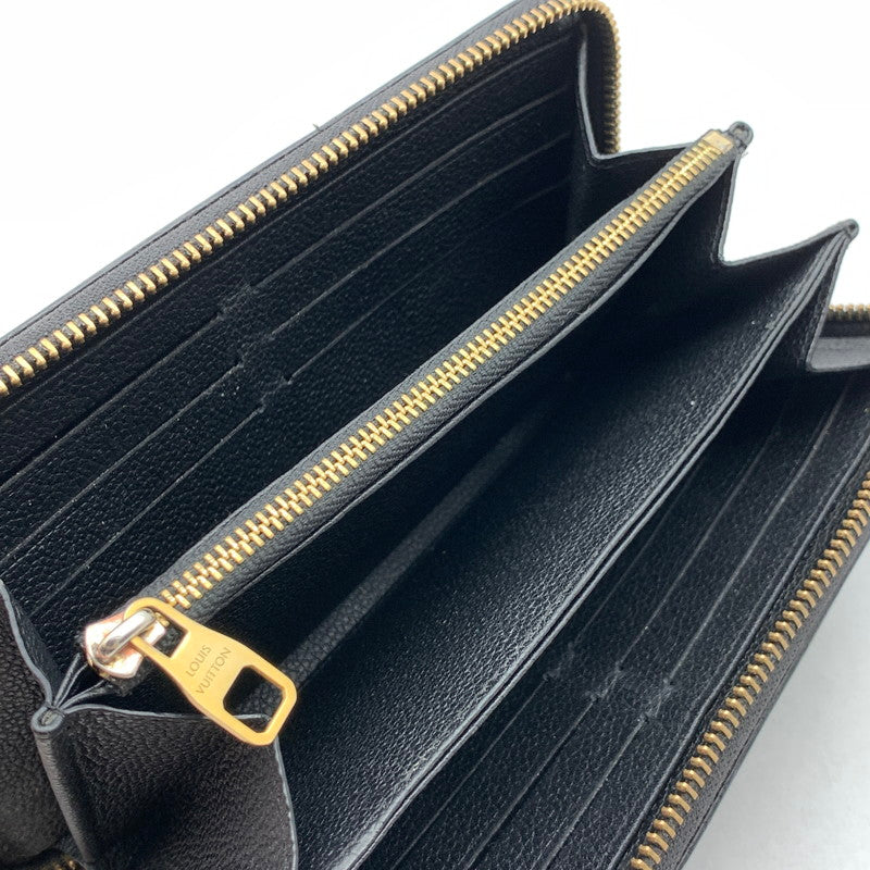 【中古品】【メンズ】 LOUIS VUITTON ルイヴィトン M61864 モノグラム アンプラント ジッピーウォレット 長財布 財布 179-260524-mh-02-fuz カラー：ブラック 万代Net店