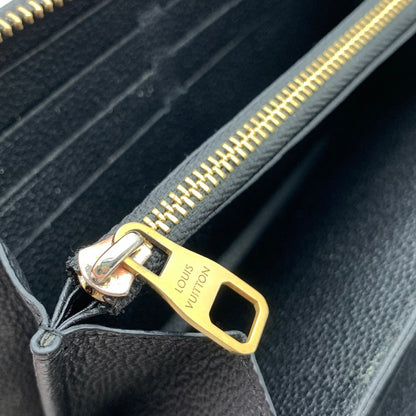 【中古品】【メンズ】 LOUIS VUITTON ルイヴィトン M61864 モノグラム アンプラント ジッピーウォレット 長財布 財布 179-260524-mh-02-fuz カラー：ブラック 万代Net店