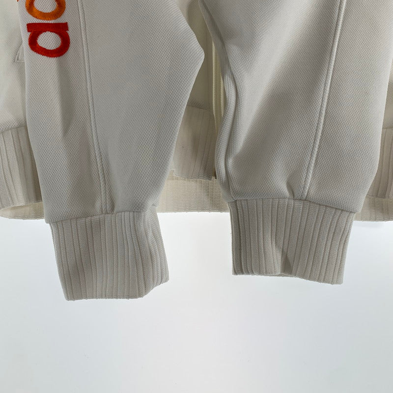 【中古品】【メンズ/レディース】 ADIDAS アディダス TRACK JACKET トラックジャケット 袖カラフル 145-260522-ny-08-fuz サイズ：L カラー：ホワイト 万代Net店