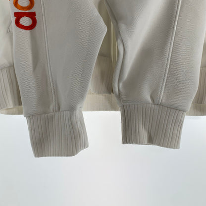 【中古品】【メンズ/レディース】 ADIDAS アディダス TRACK JACKET トラックジャケット 袖カラフル 145-260522-ny-08-fuz サイズ：L カラー：ホワイト 万代Net店