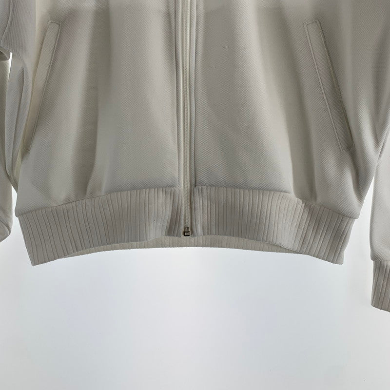 【中古品】【メンズ/レディース】 ADIDAS アディダス TRACK JACKET トラックジャケット 袖カラフル 145-260522-ny-08-fuz サイズ：L カラー：ホワイト 万代Net店