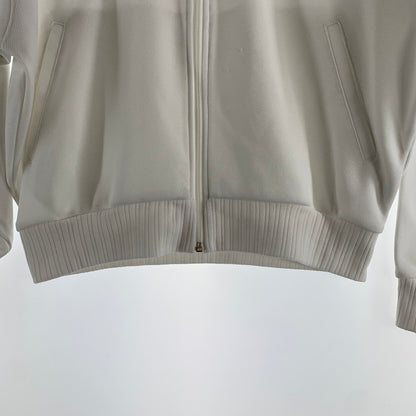 【中古品】【メンズ/レディース】 ADIDAS アディダス TRACK JACKET トラックジャケット 袖カラフル 145-260522-ny-08-fuz サイズ：L カラー：ホワイト 万代Net店
