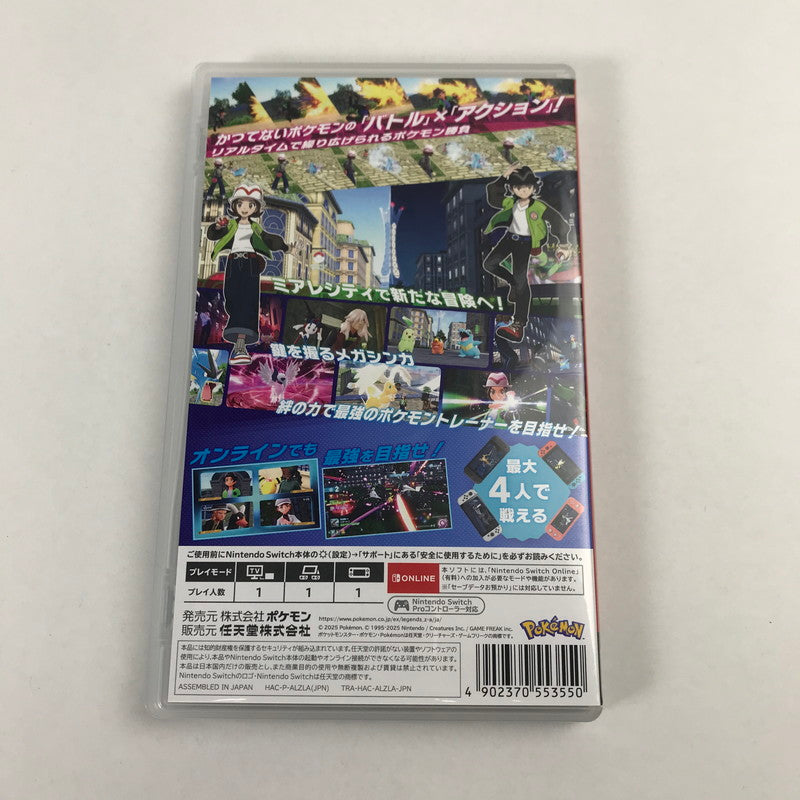 【中古美品】 Switch ソフト Pokemon LEGENDS Z-A ポケモン レジェンズ ゼットエー [CERO区分_A / 全年齢対象商品] 029-260528-ky-05-fuz 万代Net店