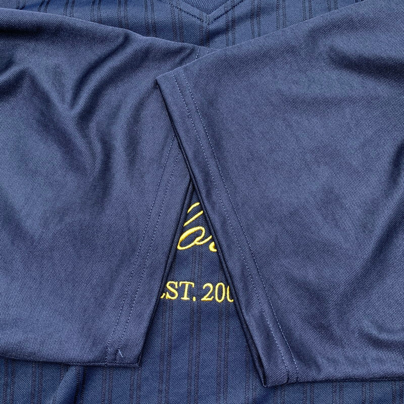 【中古品】【メンズ】 HUF 半袖ポロシャツ ハフ トップス ブランド 古着 142-260524-gm-04-fuz サイズ：XL カラー：ネイビー 万代Net店