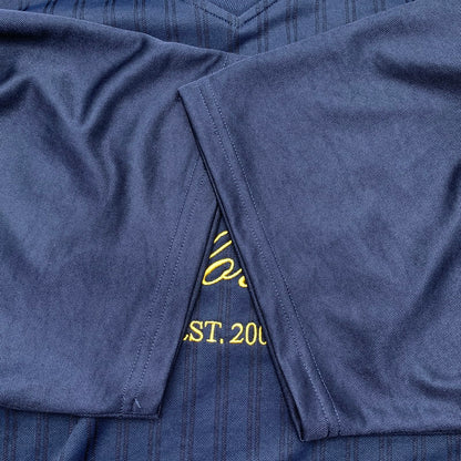 【中古品】【メンズ】 HUF 半袖ポロシャツ ハフ トップス ブランド 古着 142-260524-gm-04-fuz サイズ：XL カラー：ネイビー 万代Net店