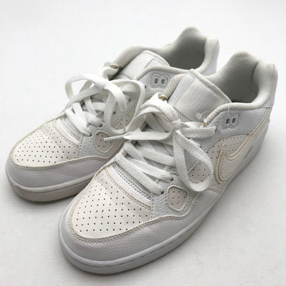 【中古品】【レディース】 NIKE ナイキ 631776-111 SON OF FORCE SL サン オブ フォース スニーカー 靴 ※汚れ有 166-261013-vt-83-fuzh サイズ：24.5cm カラー：ホワイト 万代Net店