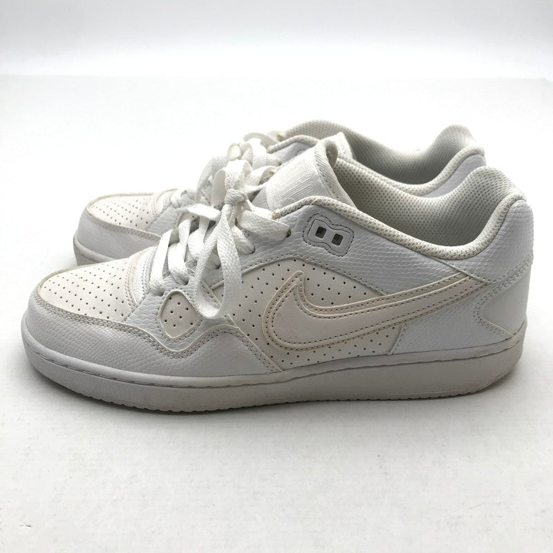 【中古品】【レディース】 NIKE ナイキ 631776-111 SON OF FORCE SL サン オブ フォース スニーカー 靴 ※汚れ有 166-261013-vt-83-fuzh サイズ：24.5cm カラー：ホワイト 万代Net店