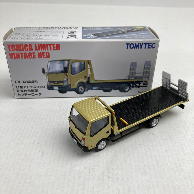 【中古品】 完備品 1/64 TLV-N144c日産アトラス花見台自動車セフテーローダ 開封品 車 おもちゃ ※箱いたみあり 061-260721-io-70-fuzh 万代Net店