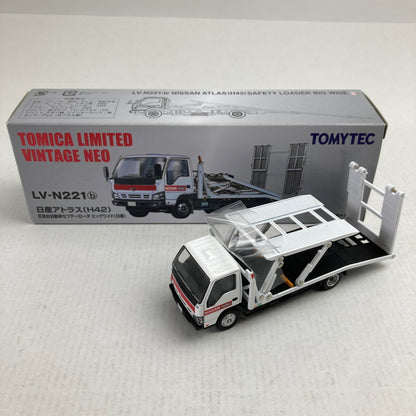 【中古品】 完備品 トミカリミテッド ヴィンテージ ネオ LV-N221b 日産アトラス 花見台自動車ビッグワイド 開封品 車 おもちゃ ※箱傷み 061-260721-io-73-fuzh 万代Net店