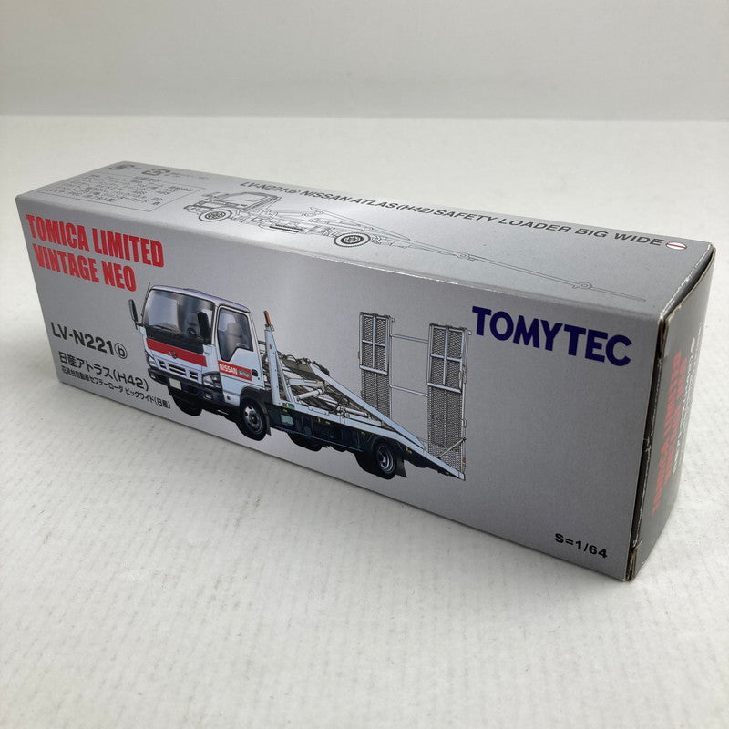 【中古品】 完備品 トミカリミテッド ヴィンテージ ネオ LV-N221b 日産アトラス 花見台自動車ビッグワイド 開封品 車 おもちゃ ※箱傷み 061-260721-io-73-fuzh 万代Net店