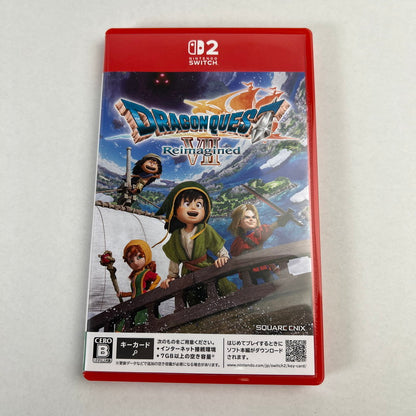 【中古美品】 Switch2 ソフト ドラゴンクエストVll Reimagined スイッチ2 [CERO区分_B / 12歳以上対象] 029-260528-ky-23-fuz 万代Net店