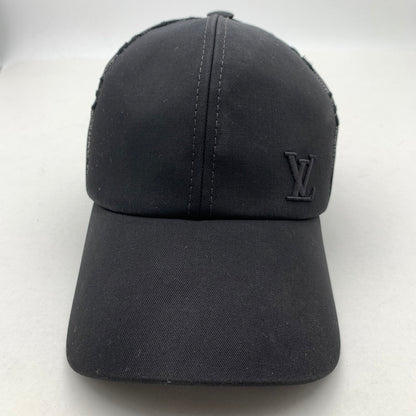 【中古品】【メンズ】 LOUIS VUITTON ルイヴィトン MONOGRAM MESH BASEBALL CAP BLACK MESH 本体のみ モノグラム メッシュ ベースボール キャップ 179-260524-mh-01-fuz カラー：ブラック 万代Net店