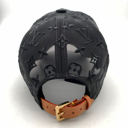 【中古品】【メンズ】 LOUIS VUITTON ルイヴィトン MONOGRAM MESH BASEBALL CAP BLACK MESH 本体のみ モノグラム メッシュ ベースボール キャップ 179-260524-mh-01-fuz カラー：ブラック 万代Net店