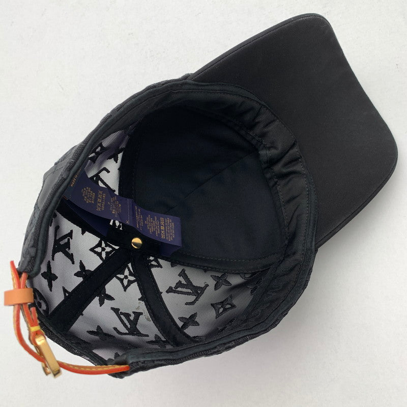 【中古品】【メンズ】 LOUIS VUITTON ルイヴィトン MONOGRAM MESH BASEBALL CAP BLACK MESH 本体のみ モノグラム メッシュ ベースボール キャップ 179-260524-mh-01-fuz カラー：ブラック 万代Net店