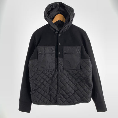 【中古品】【メンズ】 DSQUARED2 ディースクエアード S79DL0028 切替し キルティング ジャケット アウター コート 古着 23年製 141-260524-mh-12-fuz サイズ：42 カラー：ブラック 万代Net店