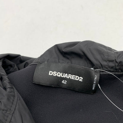 【中古品】【メンズ】 DSQUARED2 ディースクエアード S79DL0028 切替し キルティング ジャケット アウター コート 古着 23年製 141-260524-mh-12-fuz サイズ：42 カラー：ブラック 万代Net店