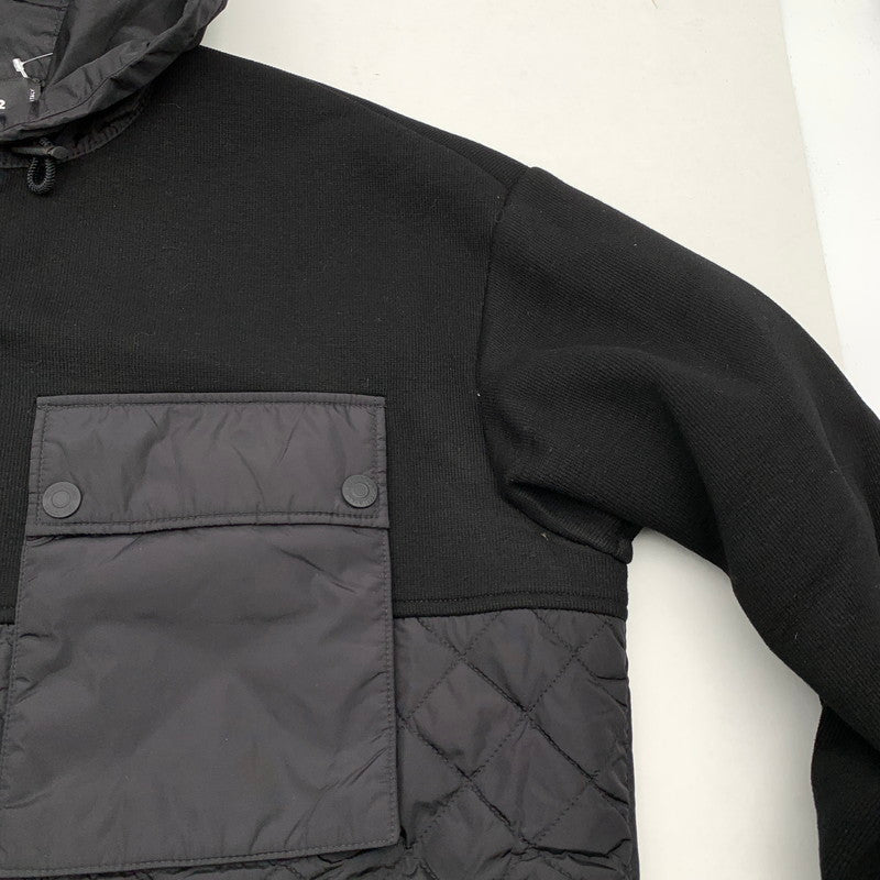 【中古品】【メンズ】 DSQUARED2 ディースクエアード S79DL0028 切替し キルティング ジャケット アウター コート 古着 23年製 141-260524-mh-12-fuz サイズ：42 カラー：ブラック 万代Net店
