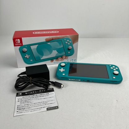 【中古品】 Nintendo Switch Lite ニンテンドー スイッチ ライト 本体 ターコイズ 034-260523-mh-14-fuz 万代Net店