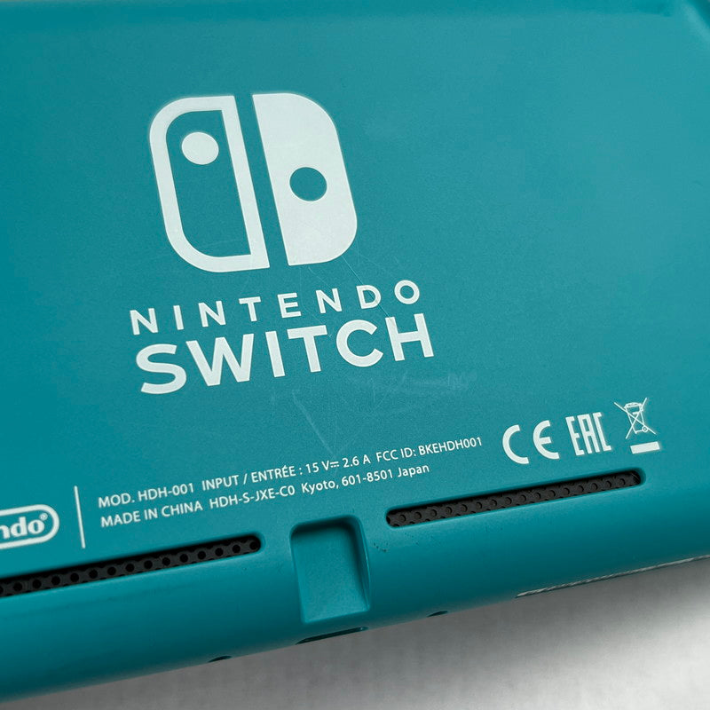 【中古品】 Nintendo Switch Lite ニンテンドー スイッチ ライト 本体 ターコイズ 034-260523-mh-14-fuz 万代Net店