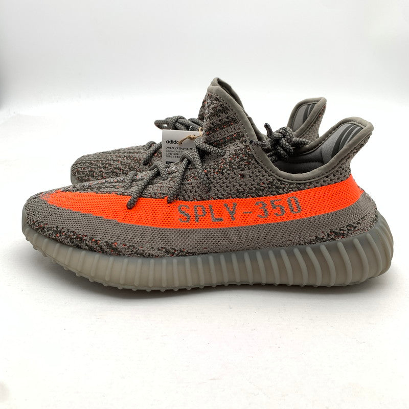 【中古美品】【メンズ】 ADIDAS GW1229 YEEZY BOOST 350 V2"BELUGA REFLECTIVE" アディダス イージーブースト 350 V2 スニーカー 161-260628-gm-37-fuz サイズ：27.5cm カラー：カーキ 万代Net店