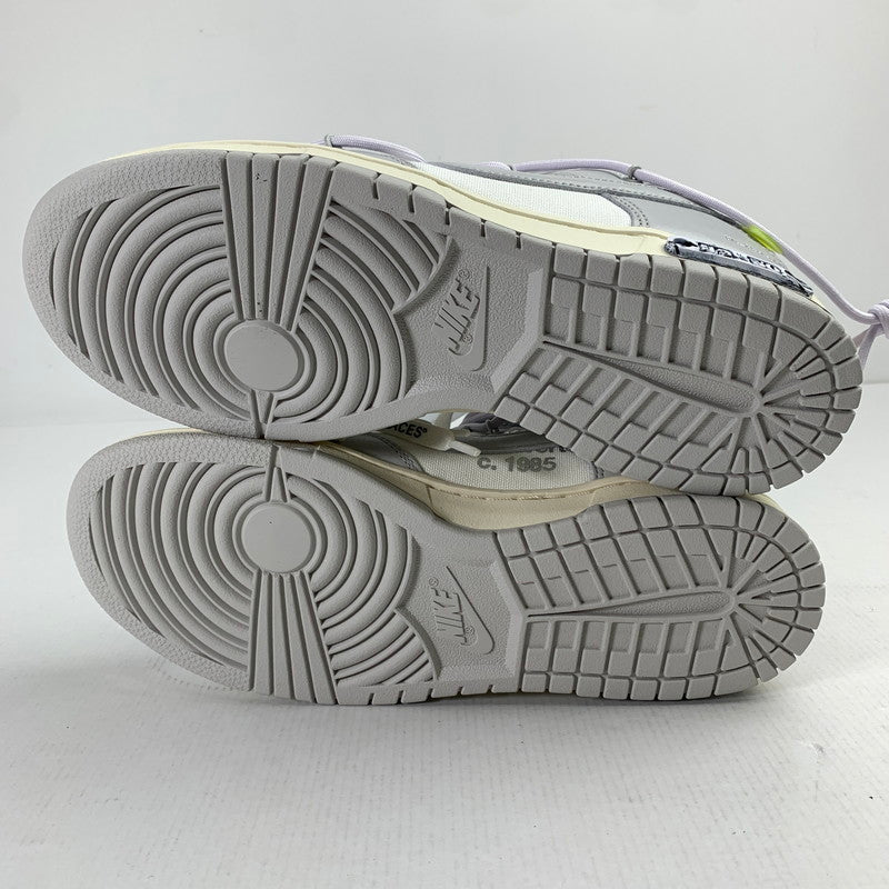 【中古美品】【メンズ】 ナイキ NIKE×OFF-WHITE DM1602-123 DUNK LOW 1 OF 50 "49" メンズ 26.0cm 箱・黒タグ付属 スニーカー 靴 160-260527-io-11-fuzh 万代Net店